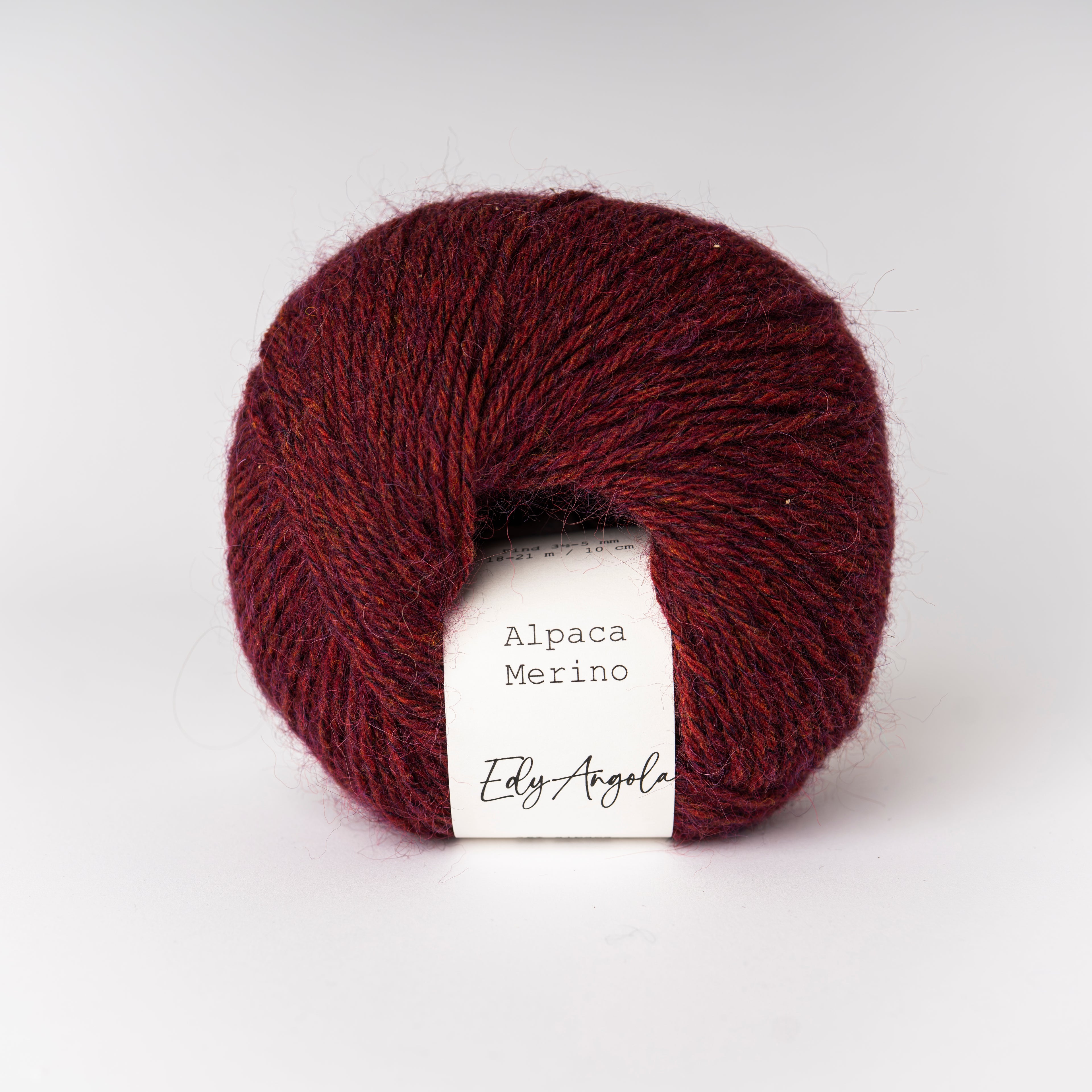 Alpaca Merino - Burgundy
