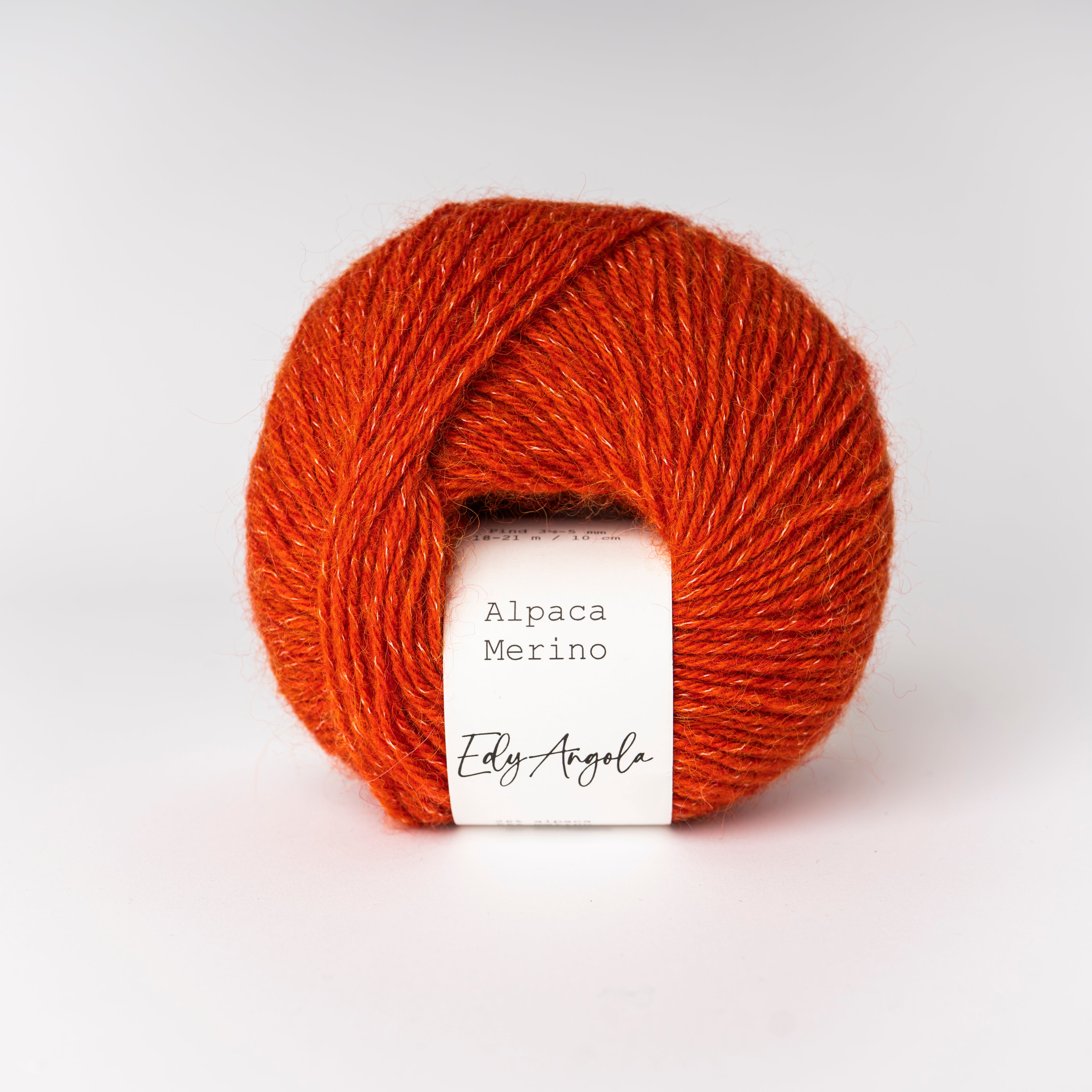 Alpaca Merino - Burnt Orange